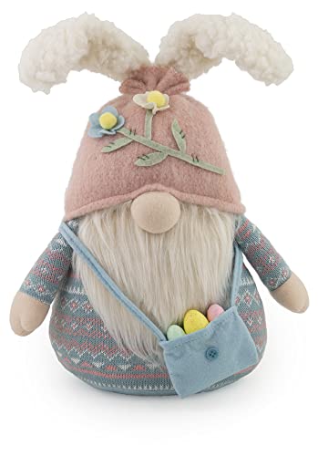 Boston International - 15" Fabric Gnome - Galee w/ Easter Eggs