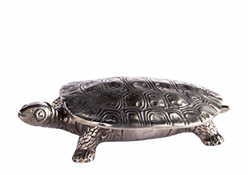 Gold Leaf Designs - Brass Trinket Box - Turtle
