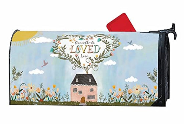 MailWraps - Mailbox Cover - Grandkids Loved Here