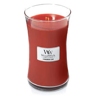 WoodWick - Large Crackling Candle - Cinnamon Chai