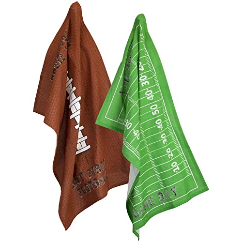 Boston International - Tea Towel Set of 2 - Football Fever