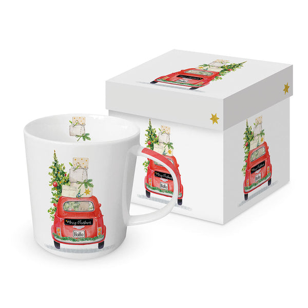 Paperproducts Design - 13.5 oz. Mug - Christmas Taxi