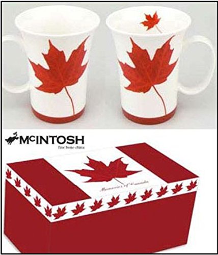 McIntosh Trading - Set of 2 Mugs - Memories of Canada