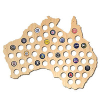 After 5 Workshop - Beer Cap Map - Australia Map