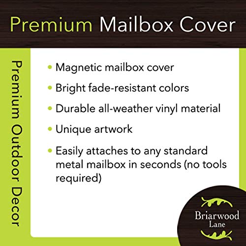 Briarwood Lane - Mailbox Cover - Checkered Pumpkins