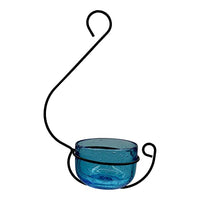 GC - Backyard Essentials - Glass Hummingbird Treat Feeder - (Blue)