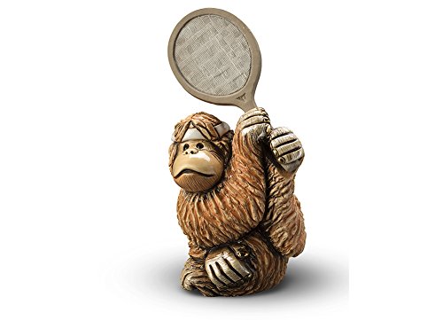 De Rosa - Orangutan Tennis Player Figurine