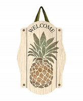 Studio M - Door Decor - Rustic Pineapple