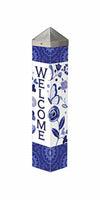 Studio M - 20" Art Pole - Garden Blues