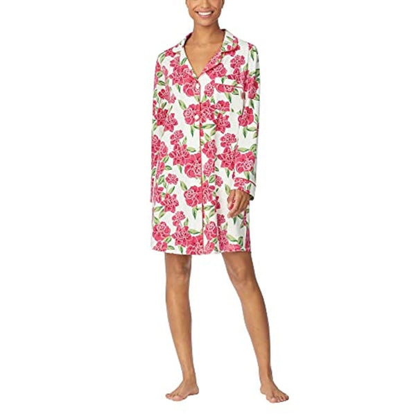 BedHead Pajamas - Long Sleeve Sleepshirt - Send Her Flowers- SM