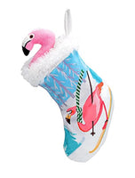Wild Republic - Stuffed Plush Holiday Stockings - Flamingo