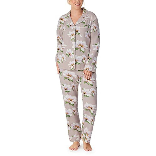 BedHead - Classic Long Sleeve Pajama Set - Winter Magnolia - Large