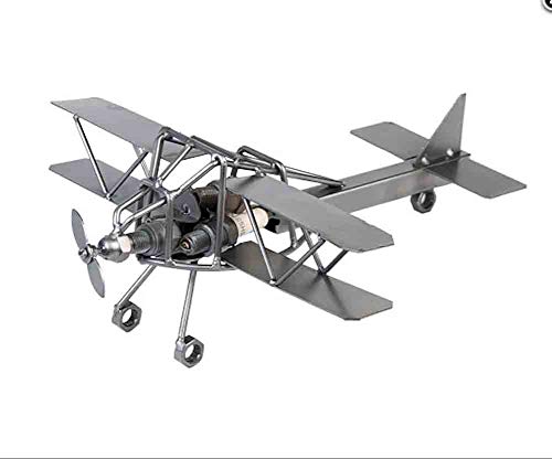 The Handcrafted - Recycled Metal Art - Airplane
