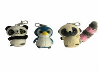Aurora - YooHoo Clip Ons Set of 3 - Panda, Penguin & Pink YooHoo
