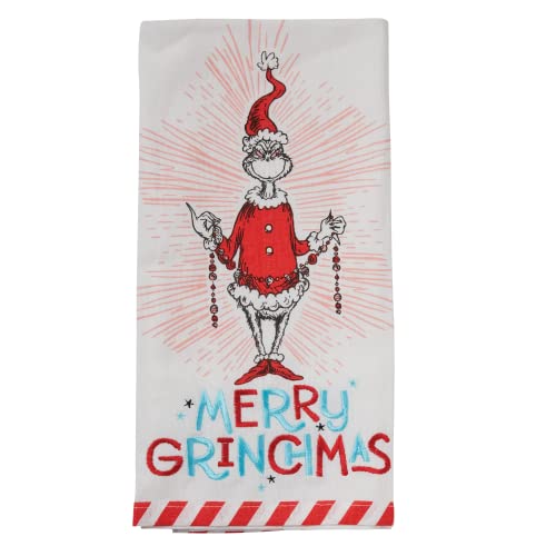 Enesco - 18.5" Dish Towel - Merry Grinchmas