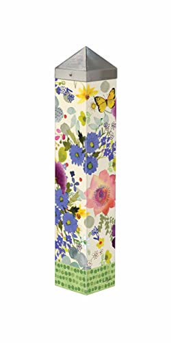 Studio M - 20" Art Pole - Summer Flowers