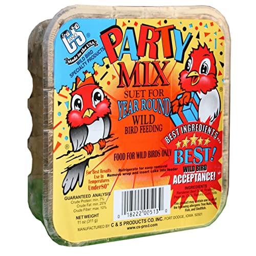 GC - C&S Suet Cakes - Party Mix 11oz