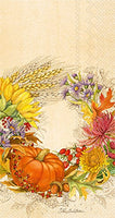 Boston International - Paper Guest Towel - Beautiful Harvest