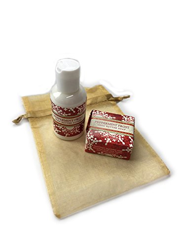 Greenwich Bay - Holiday Lotion & Soap Gift Set - Peppermint Frost