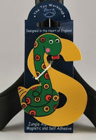 The Toy Workshop - Magnetic Jungle Alphabet Letter - Yellow "S" - Snake