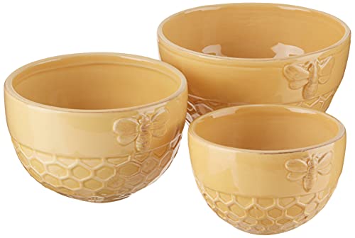 Boston International - Nesting Bowls - 3 Sizes - Honeycomb