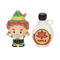 Enesco - Salt & Pepper Set - Buddy the Elf & Maple Syrup Bottle