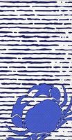 Boston International - Paper Guest Towel - Waterline Crab