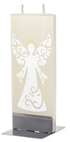 Flatyz - Twin Wick Flat Candle - Angel, Gold