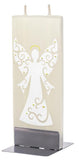 Flatyz - Twin Wick Flat Candle - Angel, Gold