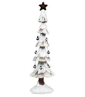 Sterling - Dolomite & Tin - White Christmas Tree 15"