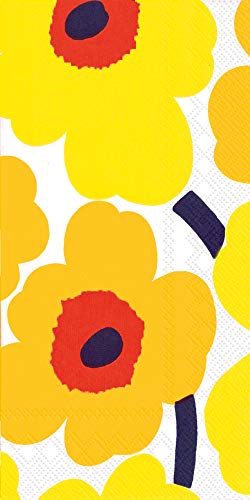 Boston International - Paper Guest Towel - Unikko Dark Yellow