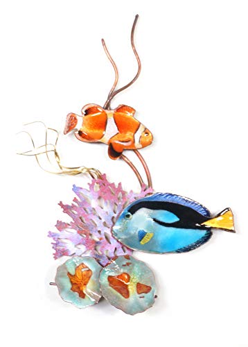 Bovano - Wall Sculpture - Anemone & Surgeonfish