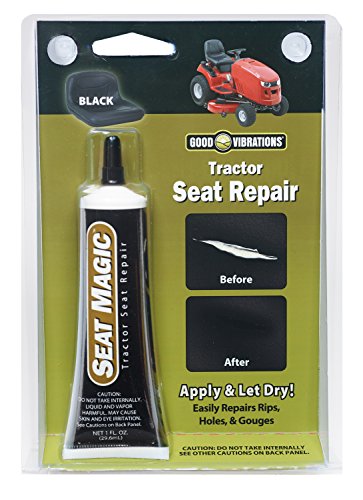 Good Vibrations - Seat Magic - Tractor Seat Repair Kit - Black