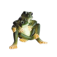 Franz Porcelain - Figurine - Amphibia Mother & Daughter Frog