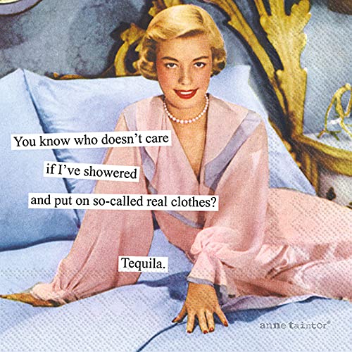 Boston International - 3-Ply 5" Cocktail Napkins - Real Clothes