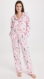 BedHead - Classic Cotton L/S Pajama Set - Let's Do Brunch - Medium (US 8-10)