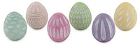 Boston International - Collection of Carved Eggs - Set of 6