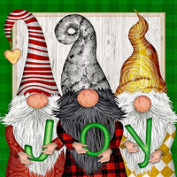 Boston International - 3-Ply 5" Cocktail Napkins - Gnome Joy