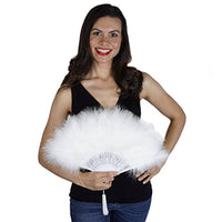 Zucker Feather - Marabou Fan - White