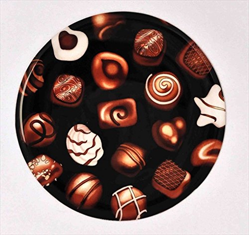 Andrea's Silicone - 8" Non-Slip Trivet - Box Of Chocolates
