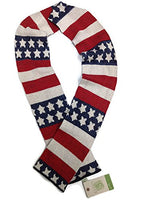 Green 3 - Women's Scarf - Patriotic Americana