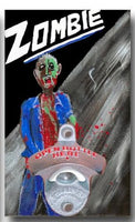 Sweet Art Attack - Mountable Bottle Opener - Zombie