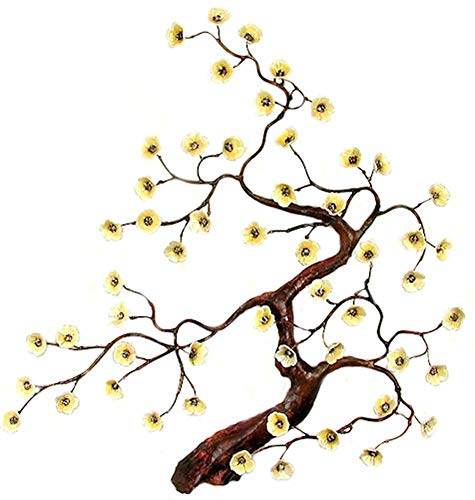 Bovano - Wall Sculpture - Yellow Flowering Tree