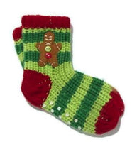 Two's Company - Adult Slipper Socks - Gingerbread Man