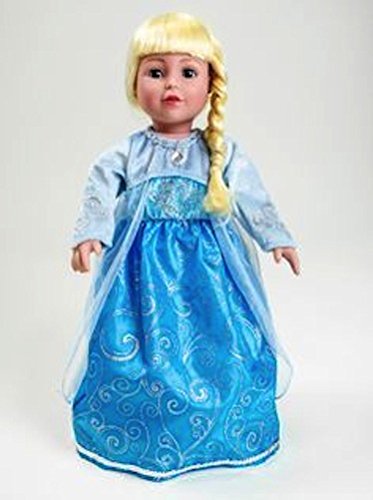 Little Adventures Ice Princess Queen Doll Dress