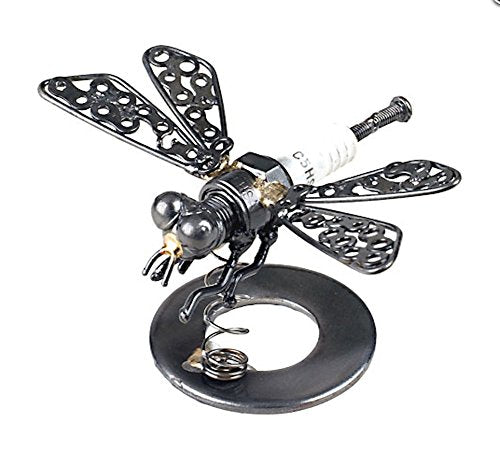 The Handcrafted - Recycled Metal Art - Dragonfly