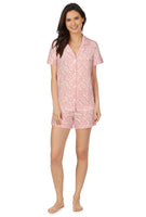 BedHead - Stretch Short Sleeve Shorty PJ Set - Wild One - Small