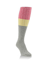 World's Softest Socks - Weekend Collection - Ragg Knee-Hi - Calypso Block