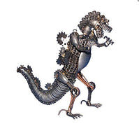 The Handcrafted - Recycled Metal Art - Dinosaur 1