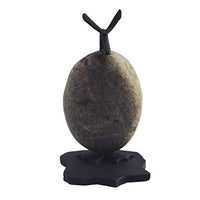 Francis Metal Works - Desktop Stone Sculpture - Rock Hopper - 4"